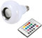 Atyhao Led Musiklampe, E27 12W LED RGB Farbwechsel Glühbirne Lautsprecherbirne Drahtlose Musikwiedergabe Lichtlampe mit Fernbedienung