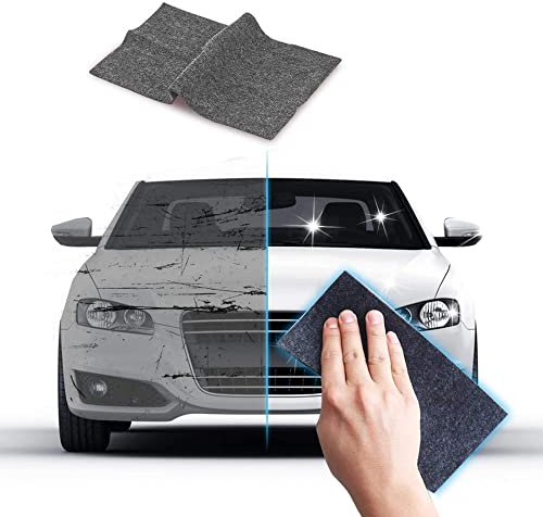 Nano Sparkle – Paño mágico para eliminar arañazos de coche, 8 unidades, para reparación de arañazos ligeros, cuidado de la pintura, limpieza del coche