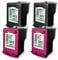 Eurotone 4X Tintenpatronen kompatibel für HP 303 Envy Photo 7830 ersetzen 303XL CMYK Black Cyan Magenta Yellow