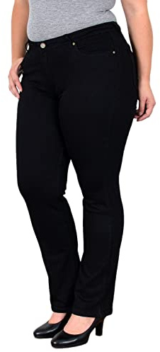 ESRA Stretch Jeans Damen High Waist Damen Jeans Straight