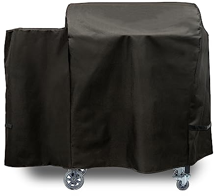 ZJYWSCH Grillabdeckung für Rectec RT-590 Holz Pellet Grill Smoker Outdoor Wasserdicht RT590 Holz Pellet Grill Abdeckung Schwerlast