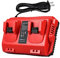 Chargeur rapide de rechange 18 V pour station de charge de batterie Milwaukee M18 2 ports 48-59-1802 48-59-1812 compatible avec M-18 48-11-1850 48-11-1840 48-11-30 48-11-20
