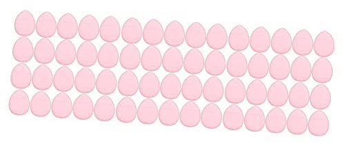 MAGICLULU 60 Stk Finger puff Make-up-Grundierungsschwämme Mischschwamm Gesicht Luft makeup schwämmchen schminkschwamm Puderquaste Mixer Make-up-Puff Make-up-Schwämme Concealer Kosmetik Rosa