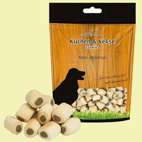 Greenhound Kuchen & Kekse ((500 g (12er Pack), Rollies mit Geflügel)
