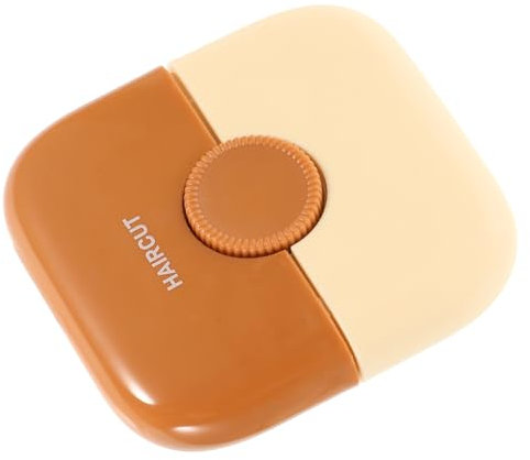 Gogogmee Tondeuse à Cheveux Outil De Coupe De Cheveux Tondeuse Portative à Extrémités Fendues Tondeuse à Fourche Pour Fille Tondeuse à Fourche Pour Femme Lame En Acier Inoxydable Orange