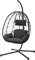 Warmiehomy Egg Chair Hanging Chair with Stand Garden Foldable Swing Chair with Cushion Rattan Hanging Egg Chairs for Indoor Outdoor Hammock Chair With Frame for Patio, Balcony
