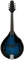 CuteHairy Mandolin Instrument, 8 String Acoustic Mandolin for Beginner Adults, Wood Mandolins Beginner Set, Mandolin Musical Instrument for Birthday Blue