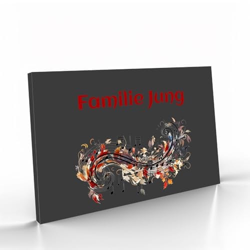 Jung Edelstahl Design V2A Edelstahl Türschild – Individuell bedruckbar | Hochwertiges Firmenschild, Büroschild oder Namensschild (Anthrazit RAL7016, 120x80 mm)