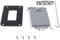 Be In Your Mind 1 Pz. Kit di Modifica del Telaio della Piastra Posteriore della Staffa di Ferro della Base del Supporto della CPU Compatibile con Intel LGA1700 LGA18XX Slots Piattaforma