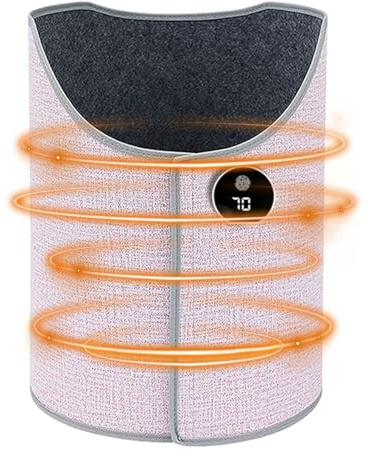 Beinwärmer unter dem Schreibtisch, 5 Ebenen, verstellbar, ergonomisch, leiser Bezug, tragbarer Fußwärmer, unter dem Schreibtisch | für Reisen, Innenbereich, Schlafzimmer, Erholung, Camping, Haus,