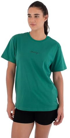 Kurzarm-T-Shirt Frauen - Script