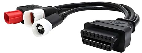 im77r Cavo adattatore OBD2 da 16 pin a 3/4/6 pin per moto, compatibile con Honda, Suzuki e Yamaha, connettore diagnostico ECU per scanner OBD2, lettore di pericoli e diagnostica moto professionali