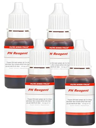 Filtri Acqua Italia pH-Test Analyse-Set pH-Messgerät 4 Stück