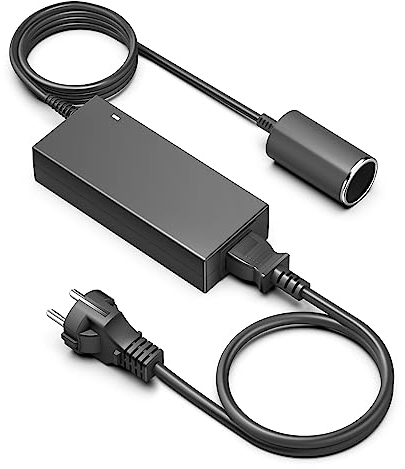 TAIFU 120W 12V 10A Alimentation Adaptateur AC Prise d’Allume-cigare de Voiture à 12V DC Transformateur Convertisseur Pour Aspirateur de Voiture, Réfrigérateur de Voiture et Autres Appareils de Voiture