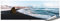 ARTBAY Island Poster HD XXL - Panorama Kunstdruck - 118,8 x 42 cm | Schwarzer Strand, Reynisfjara | Meer | Landschaft | Natur Poster | Premium Qualität