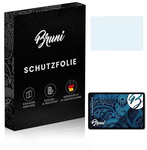 Bruni Schutzfolie kompatibel mit Samsung Galaxy Tab S7 Folie, glasklare Displayschutzfolie (2X)