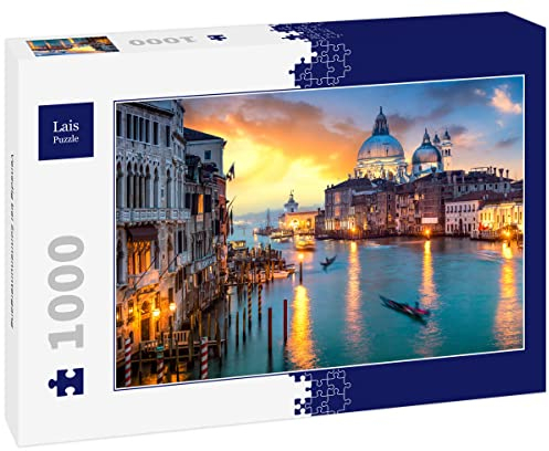 Lais Puzzle Venedig bei Sonnenuntergang 1000 Teile