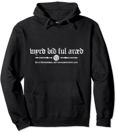 Das Schicksal ist unausweichlich - Germanisches Pullover Hoodie