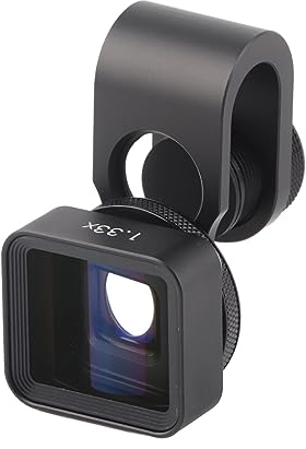 VBESTLIFE Mobiles Anamorphotisches Objektiv, 1,33-X-Breitbild-Deformationsfilmobjektiv, Kompatibel mit Smartphone-Tablets