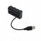 HangTon 5V USB PowerBank to NP-F970 F570 F550 Dummy Battery DC Coupler Power Adapter for Atomos Shogun Inferno Ninja Shinobi Monitor (USB A)