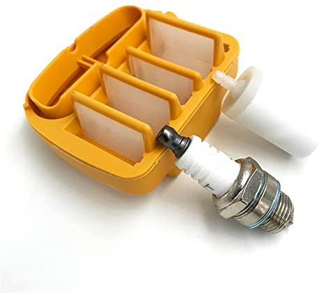 SEEDDFF Kraftstoff-Luftfilter-Zündkerzen-Kit passend for Husqvarna 545, 550 XP, 550XP Jonsered CS2252 CS2253 Kettensäge Teile #522675402