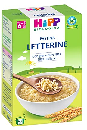 HiPP Pastina Letterine dal 6 Mese, 320g