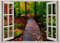 Nature Tree Walk Jungle -Wandaufkleber, Wandbilder, Kinderzimmer Wandtattoo 3D ART Wandaufkleber Poster Aufkleber