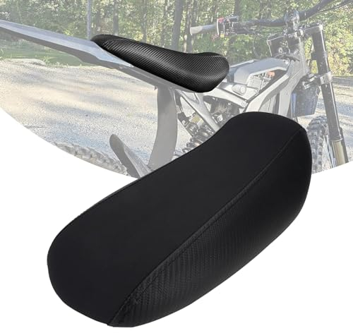 Sitzbank für Sur Ron,Motorrad Sitz Verdicktes und Verlängertes Plüsch-Sitzkissen für Sur-Ron X/S Sur Ron Surron Light Bee X/S X160/X260