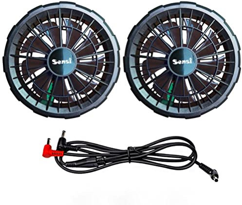 Vest Fan 12 * 12 * 8 Summer Clothing Fan 12V Air Conditioner Clothing Fan for Jacket Builders (307 Brushless Fan One -to -12V)