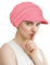Superweiche, atmungsaktive Bambus-Hut, übergroße Baseballkappe für Damen, Rosa (Peachy Pink), Einheitsgröße