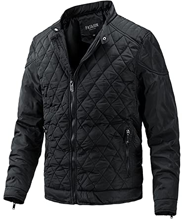 KONG JIMFAN Jacke Herren Golf Poloshirt Herren Man City Trikot Rennrad Jacke Herren Herren Winter Jacken Anzüge & Sakkos Für Herren Herren-Jacken Herren Leinenjacke Lederjacke Vintage(Schwarz,5XL)