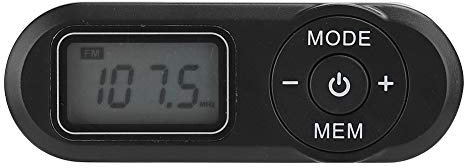 Radio Portable, Radio Baladeur FM Personnelle, Mini Lecteur de Musique Radio FM Portable avec écran LCD 1,1, Puce, Radio de Poche pour la Marche, Le Jogging, Contrôle du