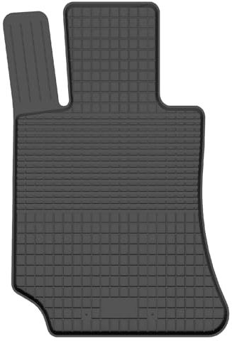 Gummimatte Fußmatte Fahrer von XTRM-CAR kompatibel mit Mercedes C-Klasse W204 / S204 Bj. 2007-2015