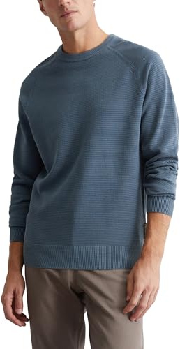 Marc O'Polo Herren Strickpullover aus Bio-Baumwolle Langarm