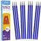 Donluhu 12x Radierbarer Ersatzminen Blau - Kompatibel Mit Legami - Einfach zu radieren - Stiftspitze 0,7mm,Höhe 13 cm