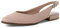 MARCO TOZZI Damen Slingpumps mit Verstellbarem Riemen aus Leder, Rosa (Nude), 36 EU