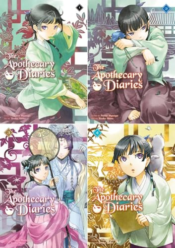 The Apothecary Diaries (Light Novel) Series 4-Book Set (Vol.1-Vol.4)