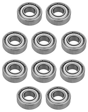 10 Stück 699ZZ Miniaturkugellager 9 X 20 X 6 Mm, Hochwertiges Stahllager, 10 Stück Doppelt Geschirmte Lager, 9 Mm Wellenprojekte, Geräuscharm, Lange Lebensdauer, Geeignet für