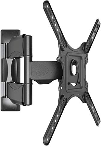 TV Wall Bracket Mount 90° Swivel and Tilt for Most 32''-52'' LED LCD OLED Flat Screen TVs and Monitors with max VESA 400×400mm up to 28KG Full Motion Monitor Wall Bracket