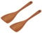 2PCS Wooden Spatula,Bamboo Spatula, Long Handle for Frying, Baking & Stirring, Eco-Friendly Wooden Spatulas for Cooking