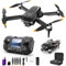 Drohne mit Kamera HD 4K, Mini Faltbare Drohne RC Quadrocopter für Anfänger, Flip mode, Headless Modus, Hindernisvermeidung, Abflug/Landung mit einer Taste, FPV RC Drohne Kinder Erwachsene (Schwarz)