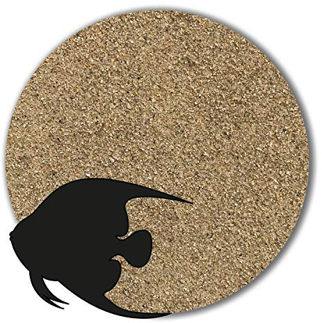 Anbobo Müller GmbH - Aquarium Sand/Aquarium Kies - 25 KG - 0,1-0,6mm - Natur - Deutsche Premiumqualität