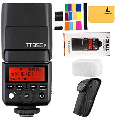 GODOX TT350P Thinklite 2.4G HSS 1 / 8000s TTL GN36 Kamera Blitz kompatibel PENTAX 645Z K-3II K-1 KP K-50 K-S2 K70 Kamera
