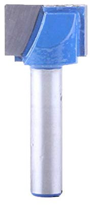 Meccion Industrial Bottom Cleaning Dado Router Bit 8mm Shank 20mm Diameter 12.5mm Blade Length Carbide Engraving Bit Professional Woodworking Cutter Tools