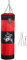 VGEBY1 Boxsack, Boxsack, ohne Sand, gefüllt, schwer, Trainingsgerät für MMA, Muay Thai, Kickboxen, Kampfsport (80 cm, rot)