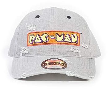 Official Pac-Man Logo Denim Adjustable Cap