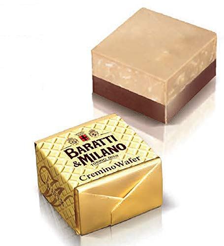 CIOCCOLATINI BARATTI & MILANO CREMINO WAFER A PEZZI 500 GR PRALINE NOCCIOLE