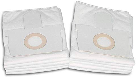 Lot de 10 Sacs d'aspirateur de qualité supérieure - pour Rowenta Artec 2, Manea Silent Force, Spaceo - Remplacement pour Swirl R-36