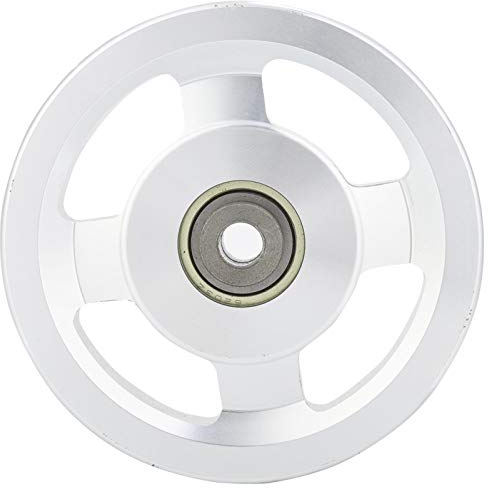 Fitness-Riemenscheibe Rad, Universal Aluminiumlegierung Lager Riemenscheibe Rad Gym Durchmesser 90mm & 115mm für Training Krafttraining Zubehör(Diameter115mm)