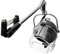 Sanqiao Wall Mounted Hair Dryer Hood, Professional Salon Spa Hair Hood Hairdresser Styling with Timer and Temperature Adjustment, Black